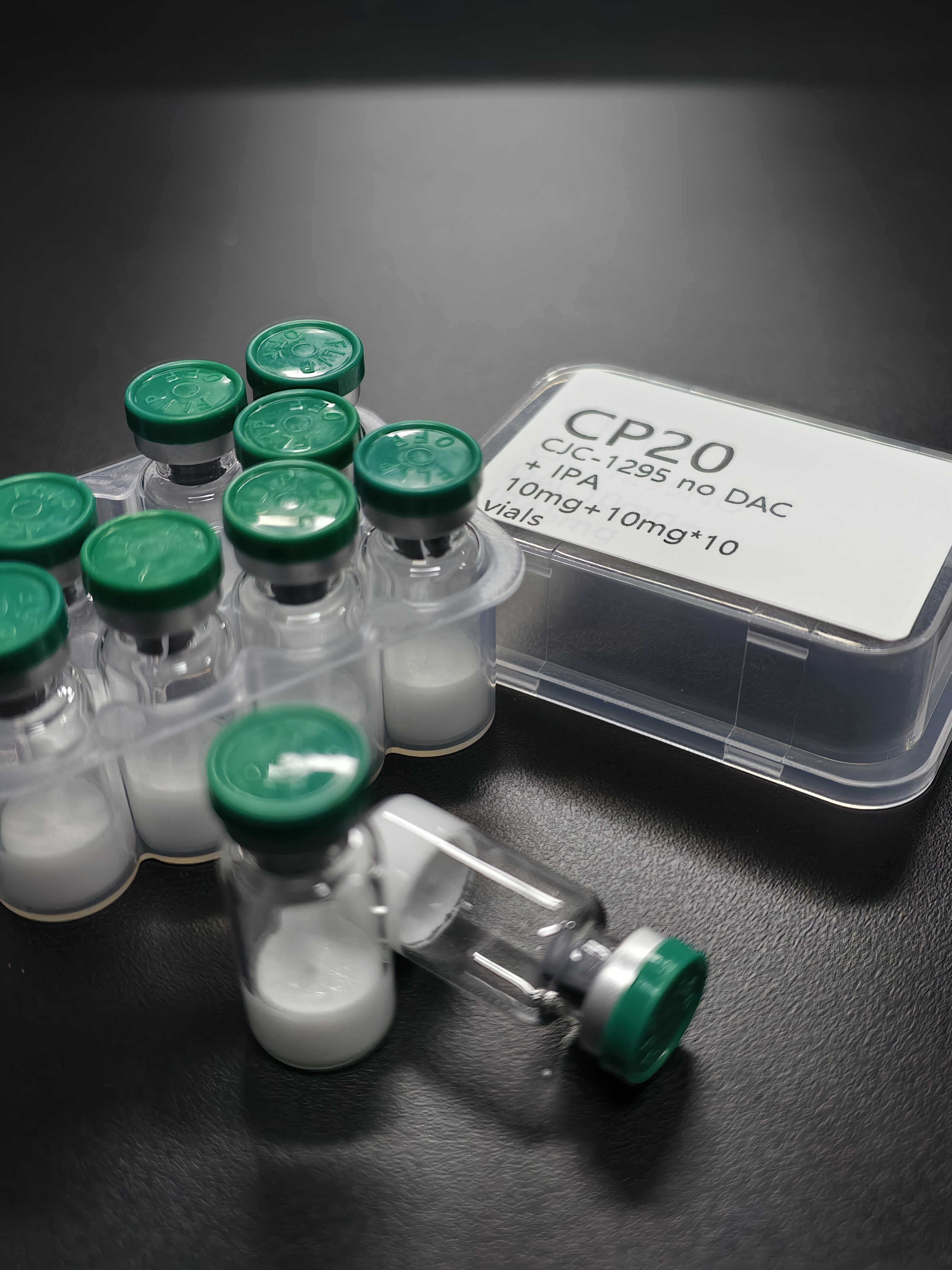 CJC-1295 NO DAC 10mg + IPA 10mg 20mg*10vials,Meta pepide,CJC-1295 NO DAC 10mg + IPA 10mg 20mg*10vials - Pharmaceutical Grade Peptide
