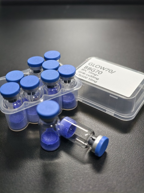 BPC 10mg + GHK-cu 50mg + Tb500 10mg 70mg*10vials,Meta pepide,BPC 10mg + GHK-cu 50mg + Tb500 10mg 70mg*10vials - Pharmaceutical Grade Peptide