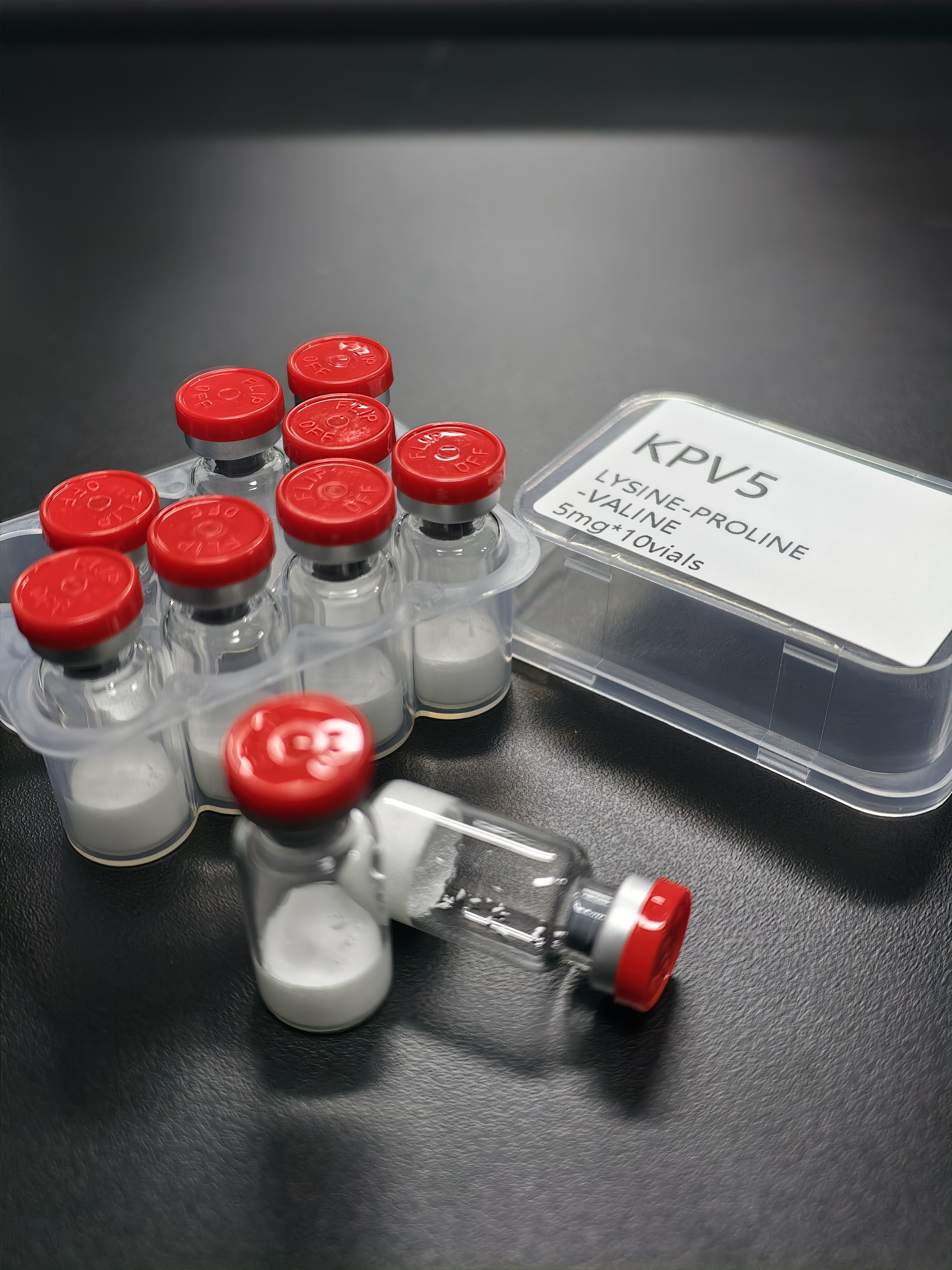 LYSINE-PROLINE-VALINE (KPV) 5mg*10vials,Meta pepide,LYSINE-PROLINE-VALINE (KPV) 5mg*10vials - Pharmaceutical Grade Peptide