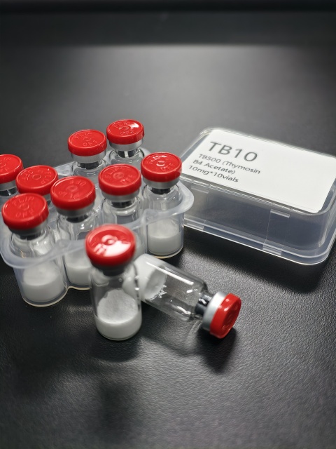 TB500 (Thymosin B4 Acetate) 10mg*10vials,Meta pepide,TB500 (Thymosin B4 Acetate) 10mg*10vials - Pharmaceutical Grade Peptide