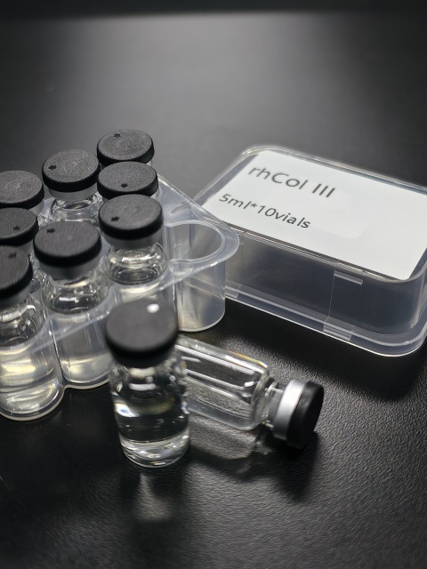 Recombinant Humanized Type III Collagen 5ml*10vials,Meta pepide,Recombinant Humanized Type III Collagen 5ml*10vials - Pharmaceutical Grade Peptide