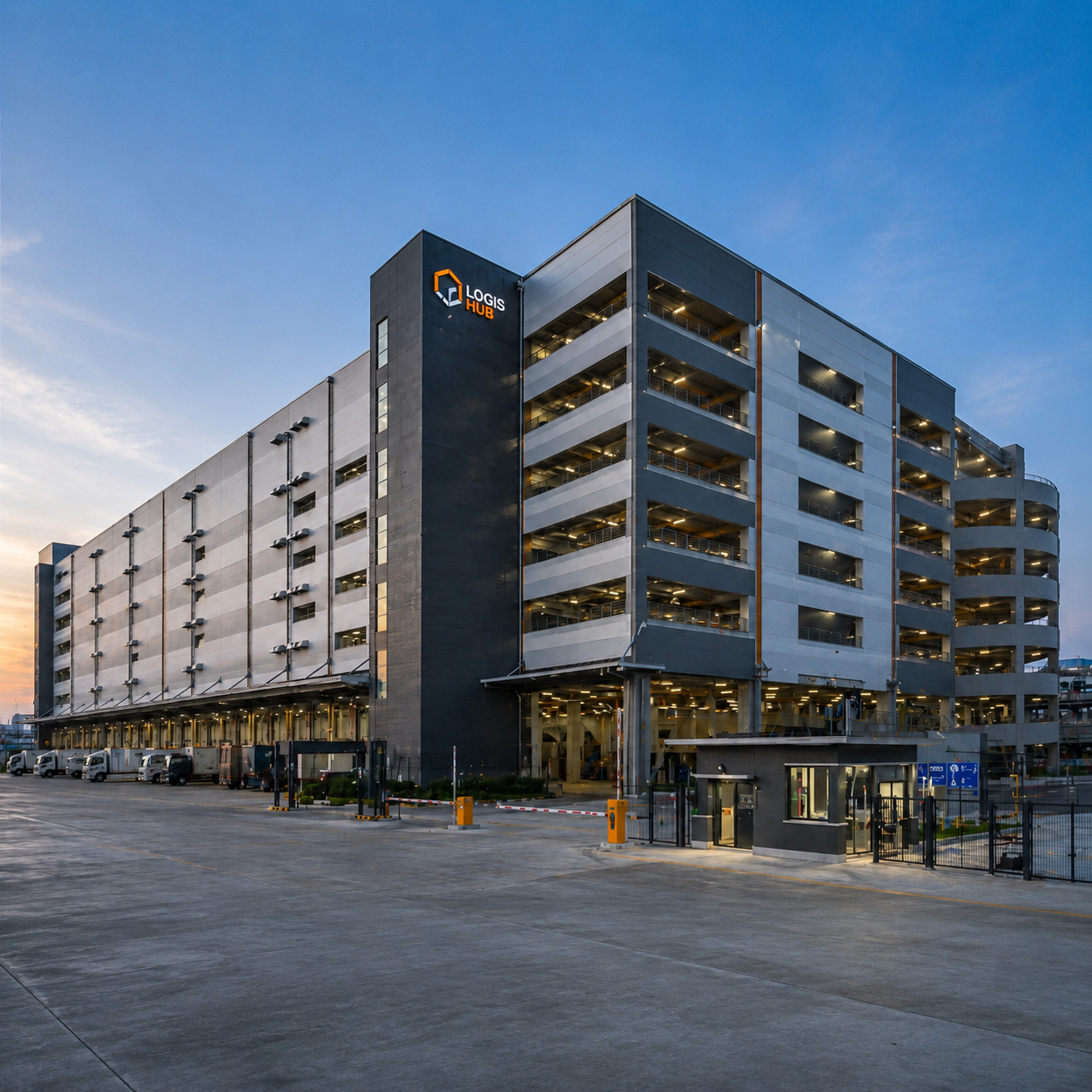 Multi-Storey Warehouse Building