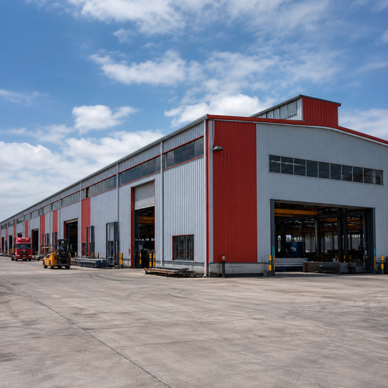 مبنى مصنع التصنيع