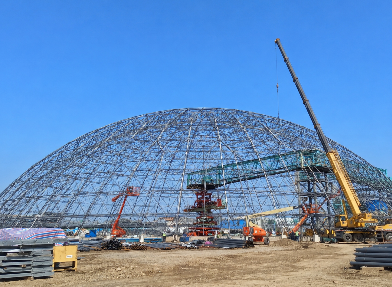 Industrial steel structure design and DfMA engineering project