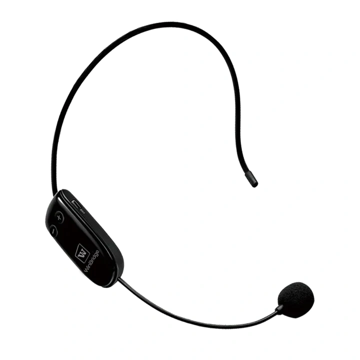 U8 UHF Wireless Headset Microphone – 2-in-1 Headset & Handheld Mic for WinBridge UHF Voice Amplifiers | WinBridge