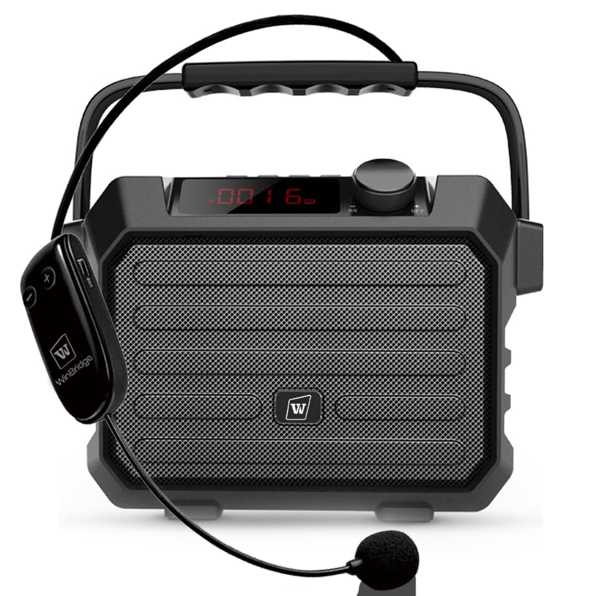 H5 30W UHF Wireless Voice Amplifier – High Power Portable PA System with TWS | WinBridge