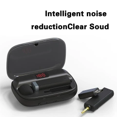 M10 Wireless Lavalier Microphone – Bluetooth Clip-On Mic with Charging Case for iPhone & Android | WinBridge
