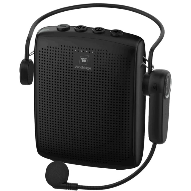 WB002 15W Bluetooth Wireless Voice Amplifier – Portable PA System with Headset Mic | WinBridge