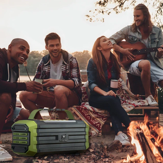 K30 60W Portable Bluetooth Speaker with UHF Wireless Microphone – IPX4 Outdoor Party System | WinBridge