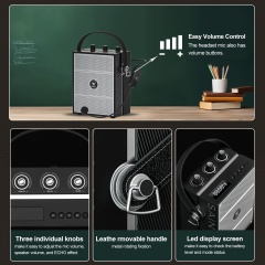 S98 40W UHF Wireless Voice Amplifier – Bluetooth 5.3 Professional PA System | WinBridge
