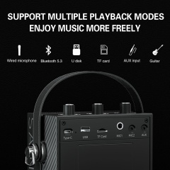 S98 40W UHF Wireless Voice Amplifier – Bluetooth 5.3 Professional PA System | WinBridge