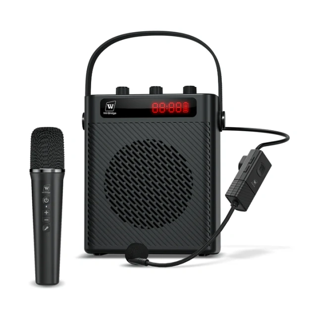 S95 40W Bluetooth 5.3 Voice Amplifier with Dual Wireless Microphones | WinBridge
