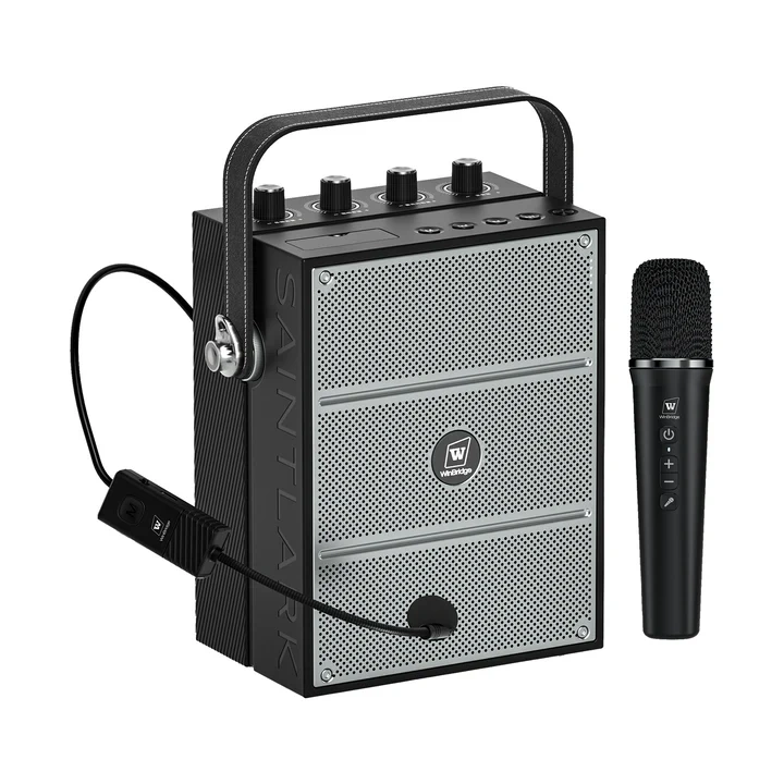 S97 60W Portable PA System with Dual Wireless Microphones | WinBridge