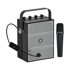 S97 60W Portable PA System with Dual Wireless Microphones | WinBridge