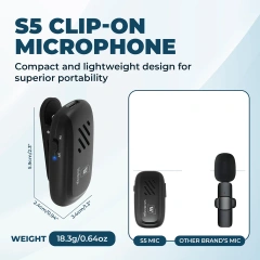 WB005 15W Portable Voice Amplifier with Wireless Lavalier Microphone | WinBridge