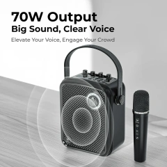 S100 70W Portable PA System with Wireless Handheld Microphone | WinBridge