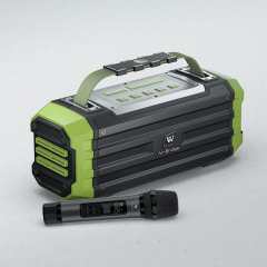 K30 60W Portable Bluetooth Speaker with UHF Wireless Microphone – IPX4 Outdoor Party System | WinBridge