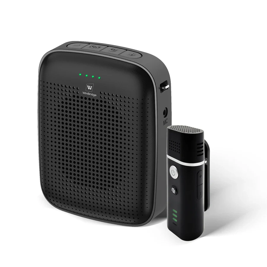 A006 15W Bluetooth Voice Amplifier with Wireless Lavalier Microphone | WinBridge