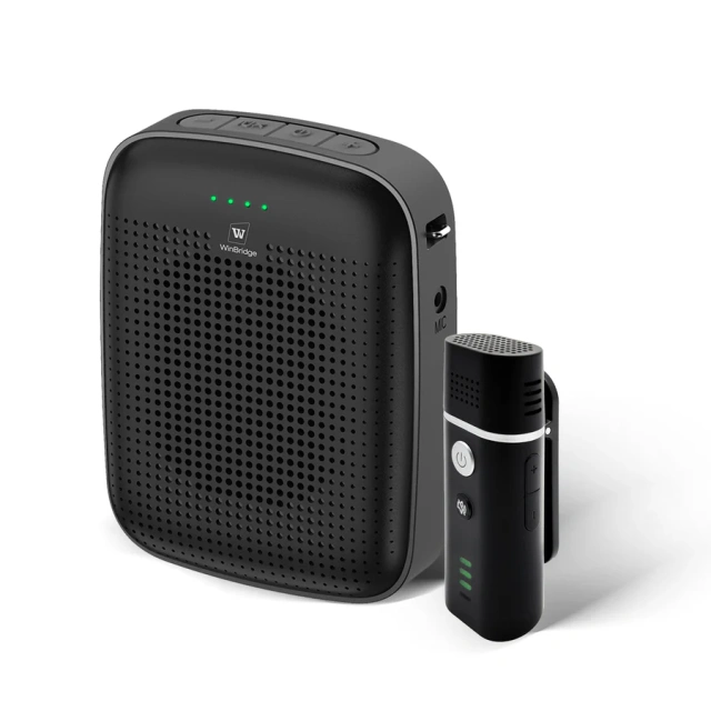 A006 15W Bluetooth Voice Amplifier with Wireless Lavalier Microphone | WinBridge