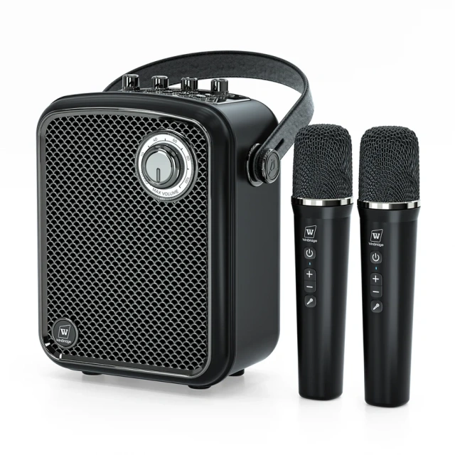 S100 Pro 70W Wireless PA System with Dual Microphones | WinBridge