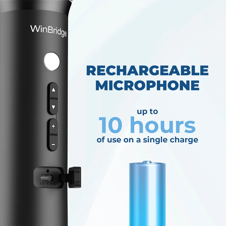 H9 15W Wireless Microphone & Mini PA System | WinBridge