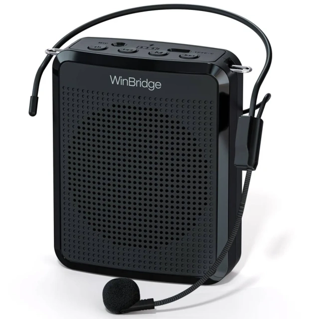 WB008 15W Bluetooth Voice Amplifier with Wired Headset Microphone | WinBridge