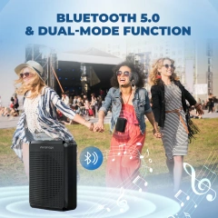 WB008U 15W UHF Wireless Voice Amplifier with Bluetooth | WinBridge
