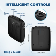 WB009 Wireless Voice Amplifier with Handheld Mic – Portable Bluetooth PA Speaker | WinBridge