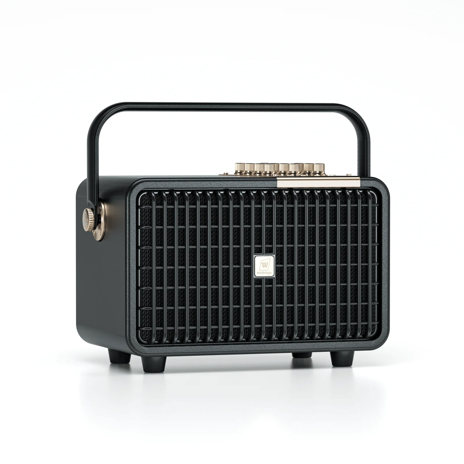 L400 240W Portable Bluetooth Karaoke Speaker with Dual UHF Wireless Microphones – Professional PA & Karaoke System for Parties, Weddings & Outdoor Events | WinBridge