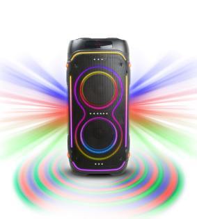 WB-812 120W Portable Bluetooth Karaoke Speaker with RGB Lights and Dual Speakers for Parties Home and Events | WinBridge