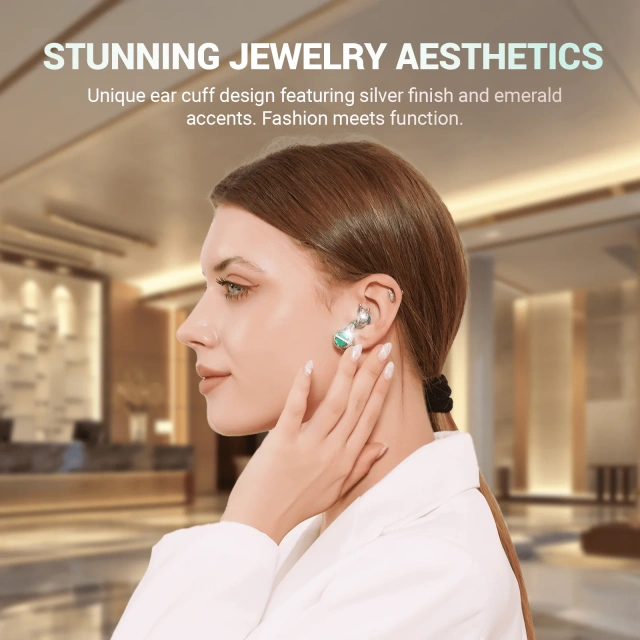 LUX02 Bee Design Bluetooth 6.0 Wireless Earbuds for Women with Semi In Ear Comfort for Daily Use Travel and Gifts | WinBridge