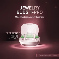 LUX04 Bluetooth 6.0 Jewelry Style Clip On Open Ear Wireless Earbuds for Women with Comfortable Fit for Daily Use Travel and Gifts | WinBridge