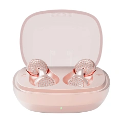 LUX01PK Bluetooth 6.0 Jewelry Style Wireless Earbuds with Semi Open Design for Daily Use Travel and Gifts | WinBridge