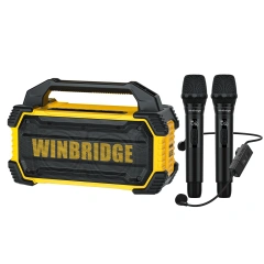 K400 150W Waterproof Portable PA System with Dual Wireless Microphones | WinBridge