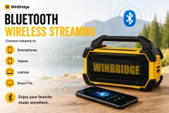 K400 150W Waterproof Portable PA System with Dual Wireless Microphones | WinBridge