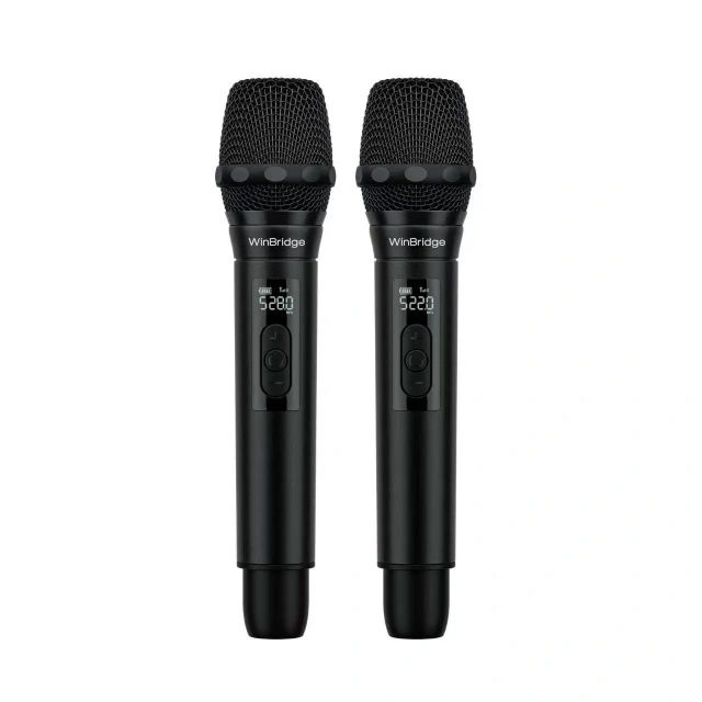 S25 Wireless Handheld Microphones for S200 / K400 PA Speaker Systems | WinBridge