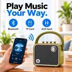 L20 VoiceBeat™ 20W Mini Karaoke Machine with 2 Wireless Microphones and Bluetooth Speaker | WinBridge