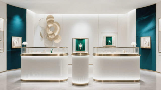 High-End Jewelry Store Display Furniture Concept Customize Full Store Display Showcase,Bestyledisplay,High-End Jewelry Store Display Furniture Concept Customize Full Store Display Showcase