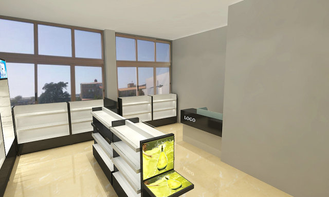 Elegant Makeup Display Rack Modern Design Makeup Display Cabinet for Beauty Shop,Bestyledisplay,Elegant Makeup Display Rack Modern Design Makeup Display Cabinet for Beauty Shop