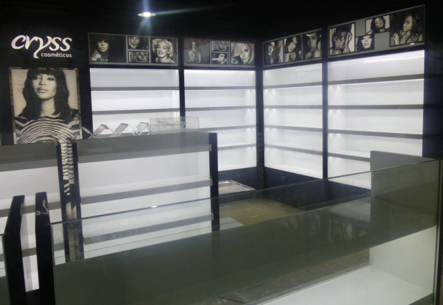 Elegant Makeup Display Rack Modern Design Makeup Display Cabinet for Beauty Shop,Bestyledisplay,Elegant Makeup Display Rack Modern Design Makeup Display Cabinet for Beauty Shop