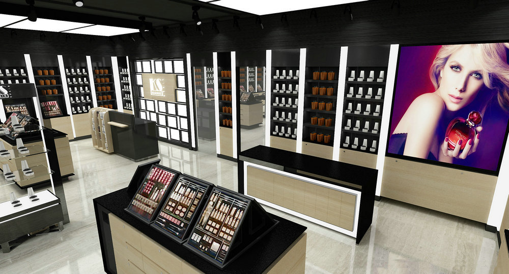 KS KASIE SPAIN Premium Cosmetics Flagship Store Design Project,Bestyledisplay,KS KASIE SPAIN Premium Cosmetics Flagship Store Design Project
