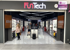 FunTech UK Retail Store: Custom Mobile & Accessories Display Counter Project,Bestyledisplay,FunTech UK Retail Store: Custom Mobile & Accessories Display Counter Project