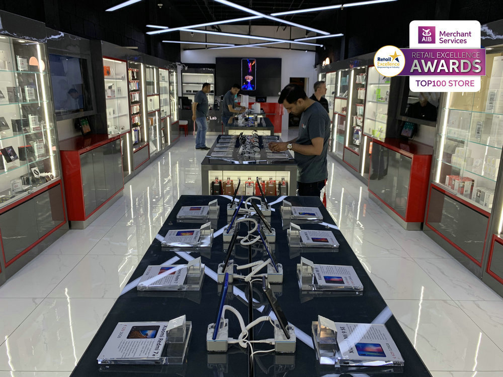 FunTech UK Retail Store: Custom Mobile & Accessories Display Counter Project,Bestyledisplay,FunTech UK Retail Store: Custom Mobile & Accessories Display Counter Project