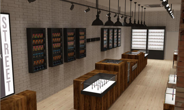 Custom Vape Shop Display Racks & Retail Glass Showcases,Bestyledisplay,Custom Vape Shop Display Racks & Retail Glass Showcases