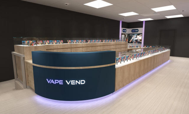 Vape Vend New Zealand Glass Cabinets Custom Vape Store Display Counter Project,Bestyledisplay,Vape Vend New Zealand Glass Cabinets Custom Vape Store Display Counter Project