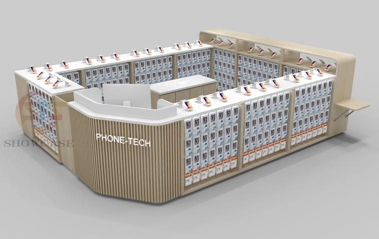 European Luxury Mobile Phone Accessories Kiosk | Custom Experience & Checkout Integrated Kiosk,Bestyledisplay,European Luxury Mobile Phone Accessories Kiosk | Custom Experience & Checkout Integrated Kiosk