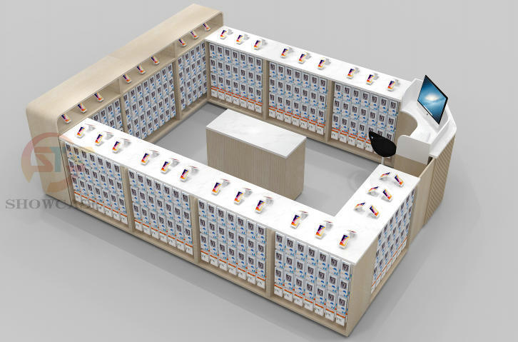 European Luxury Mobile Phone Accessories Kiosk | Custom Experience & Checkout Integrated Kiosk,Bestyledisplay,European Luxury Mobile Phone Accessories Kiosk | Custom Experience & Checkout Integrated Kiosk