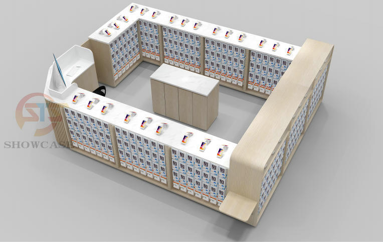 European Luxury Mobile Phone Accessories Kiosk | Custom Experience & Checkout Integrated Kiosk,Bestyledisplay,European Luxury Mobile Phone Accessories Kiosk | Custom Experience & Checkout Integrated Kiosk