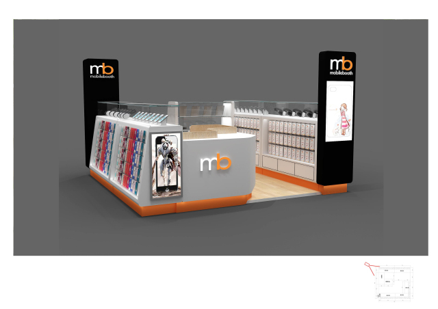 Modern Open-Design Cellphone Kiosk | Mobile Accessories & Devices Retail Booth,Bestyledisplay,Modern Open-Design Cellphone Kiosk | Mobile Accessories & Devices Retail Booth