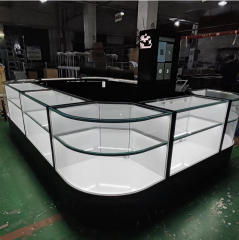 High End Customized Jewelry Display Cabinet Shopping Mall Jewelry Kiosk Counter With Glass Showcase & LED Lights,Bestyledisplay,High End Customized Jewelry Display Cabinet Shopping Mall Jewelry Kiosk Counter With Glass Showcase & LED Lights